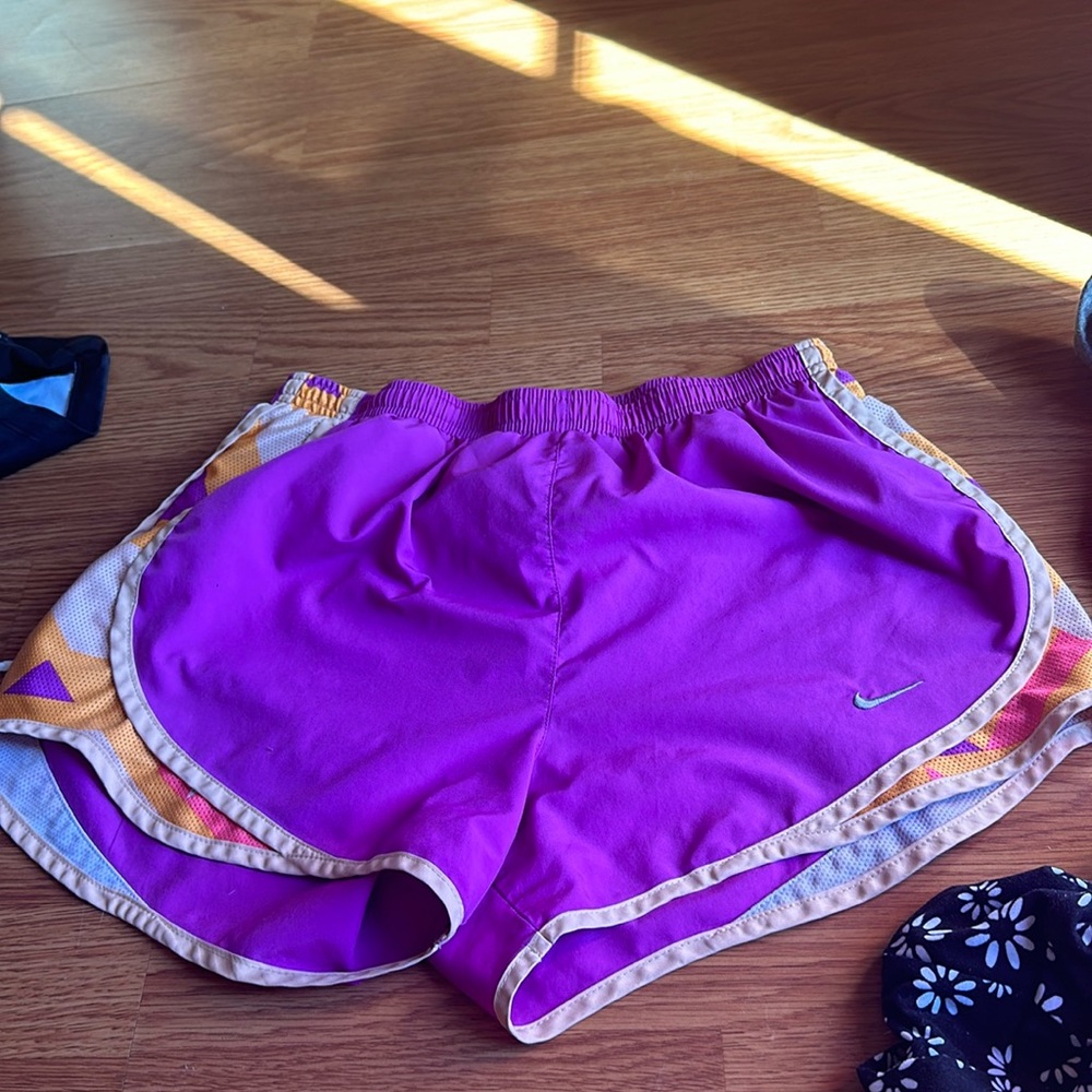 Purple Nike shorts!!!